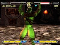 une photo d'Ã©cran de Star Wars - Masters of Teras Kasi sur Sony Playstation